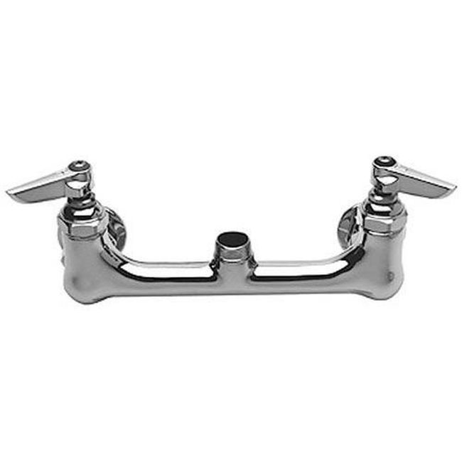 8 Inch On Center Heavy Duty Wall Mounted Sink Faucet For T And S Brass Part Number 014209-40