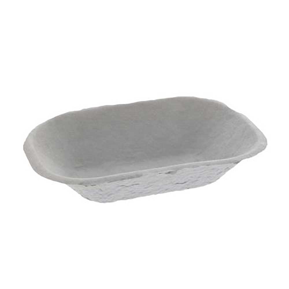 Pulpex Natural Molded Fiber Blend Food Tray