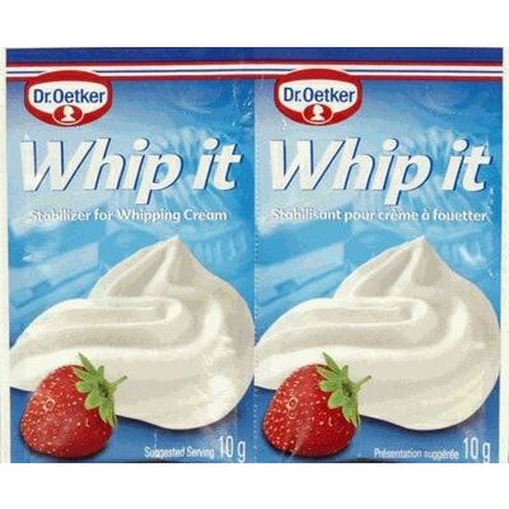 Dr. Oetker Whip It Stabilizer For Whipping Cream, 10 G -- 30 Per Case