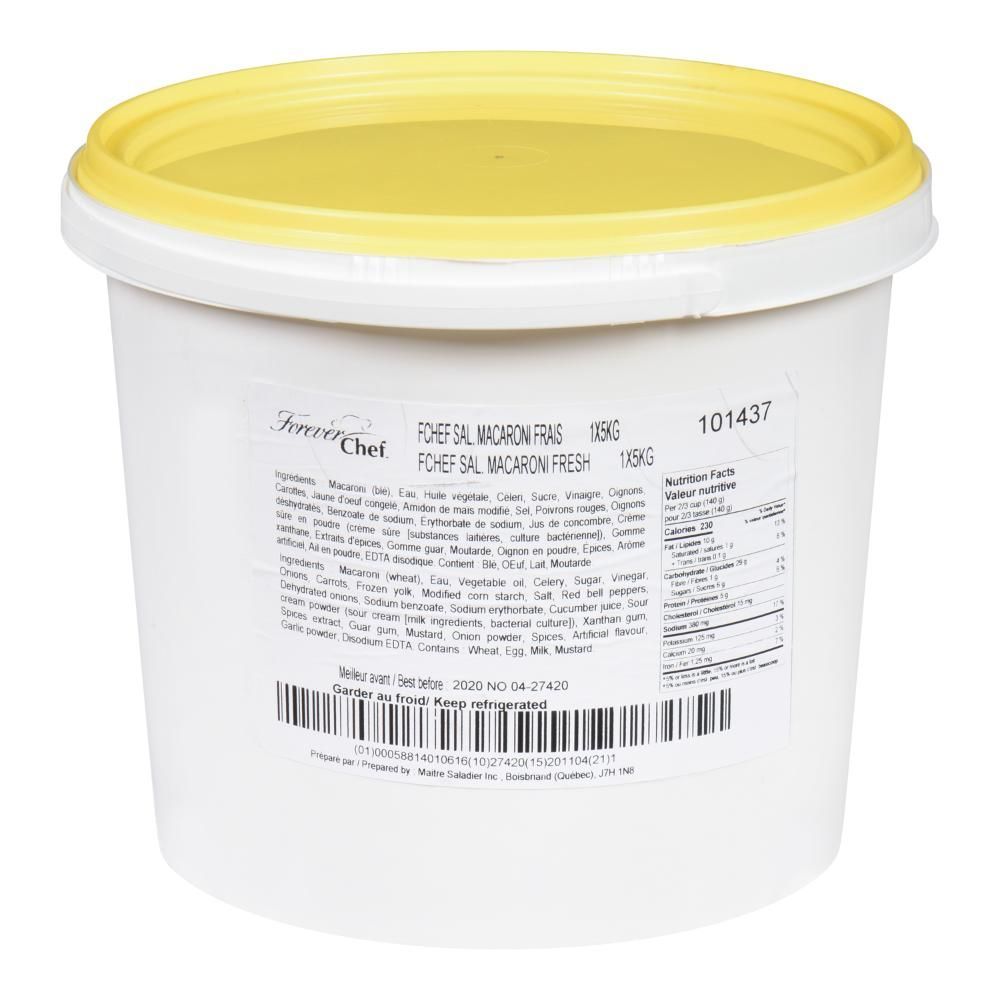 Forever Chef Fresh Macaroni Salad, 5 Kg