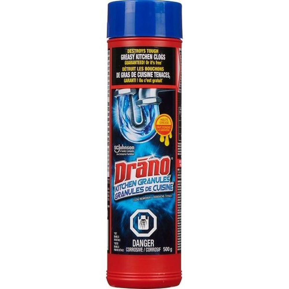 Drano Kitchen Granules Clog Remover, 500 G -- 6 Per Case