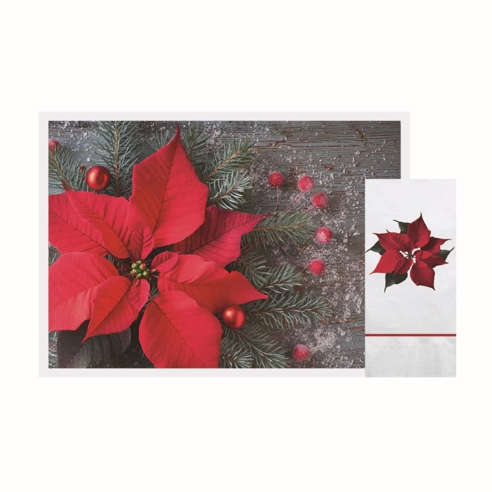 Poinsettia Flower Combo Kit
