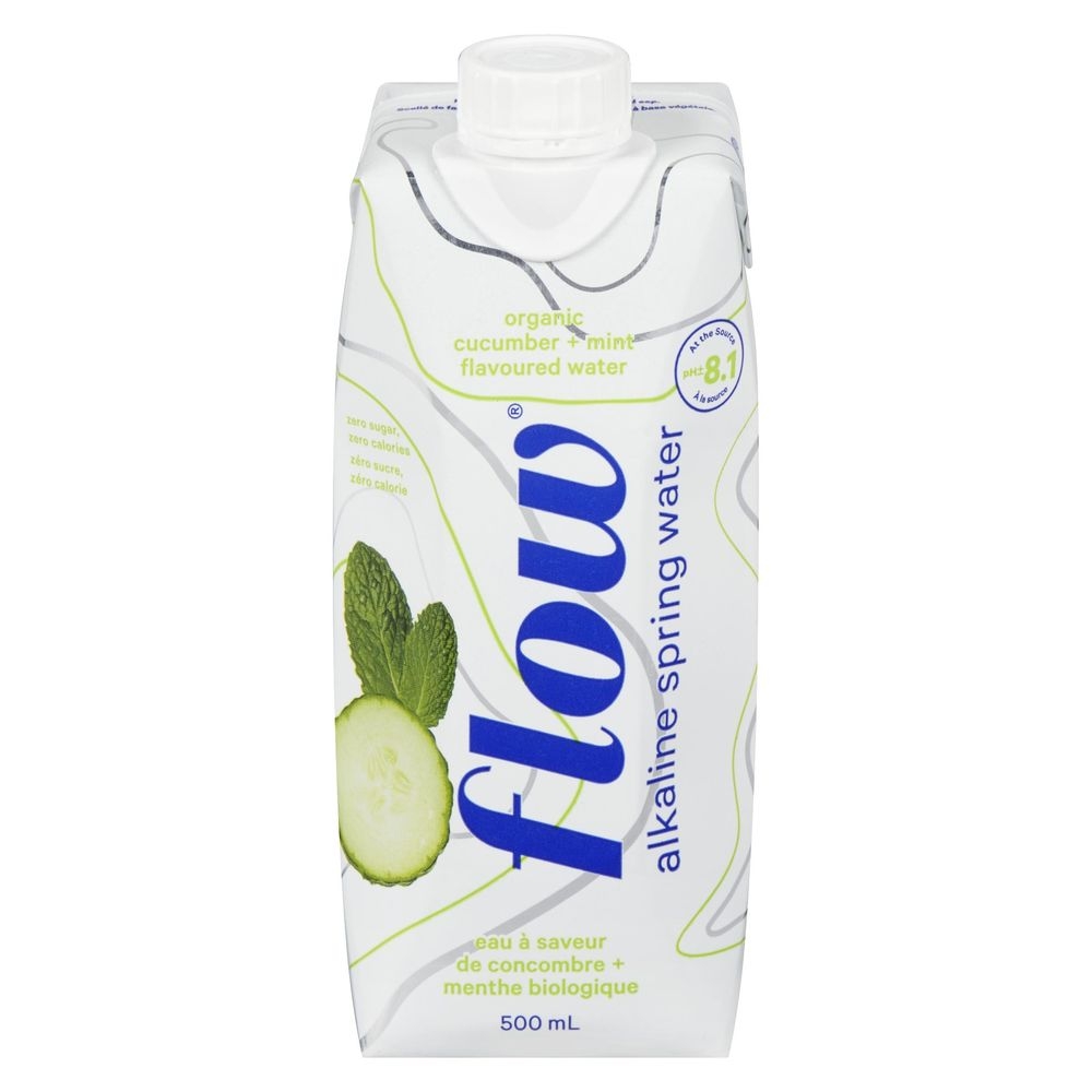 Organic Cucumber and Mint Flavored Water