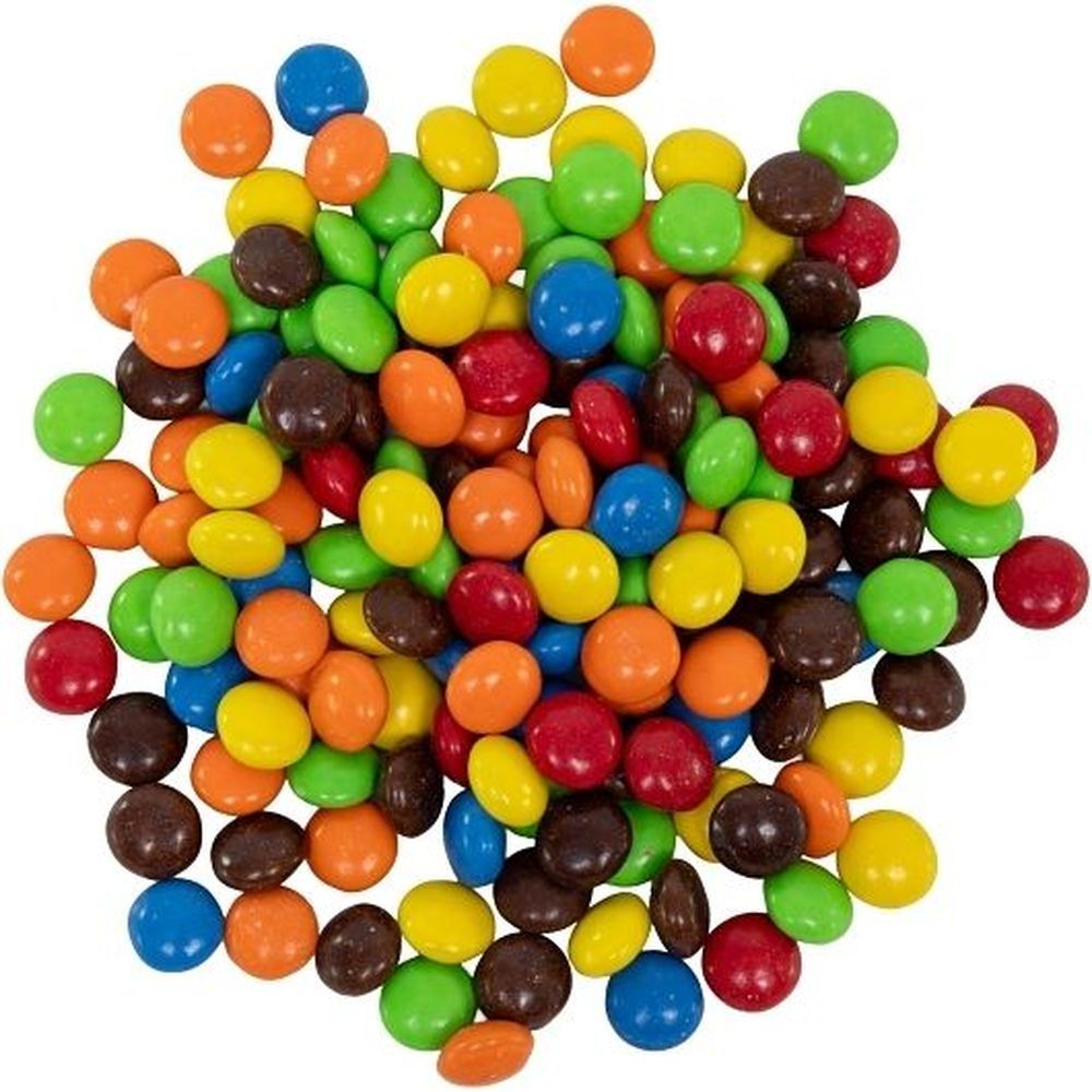 Georgia Nut Sugar Coated Mini Milk Chocolate Flavored Gems With Crunchy Candy, 6.8 Kg