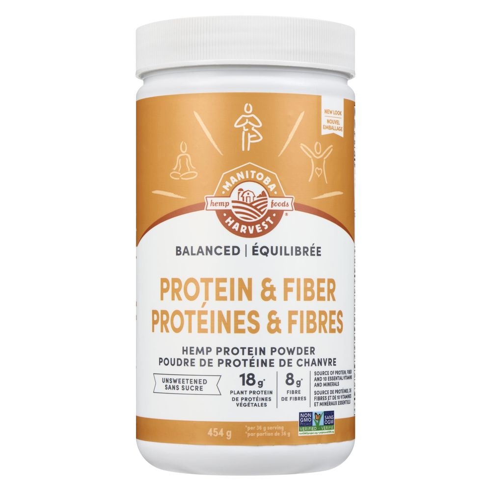 Hemp Yeah Unsweetened Balanced Protein Plus Fiber Powder