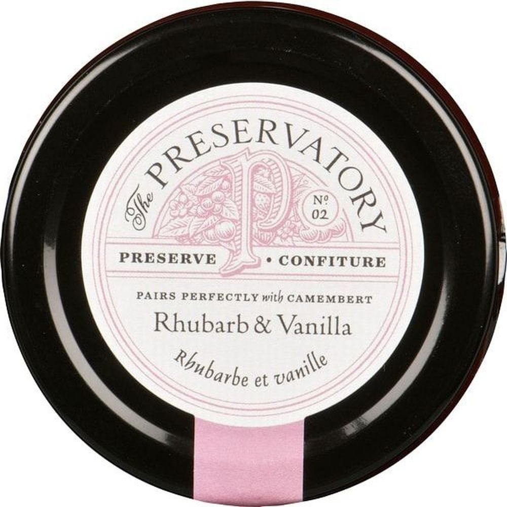 The Preservatory Rhubarb And Vanilla Spread, 110 G -- 12 Per Case