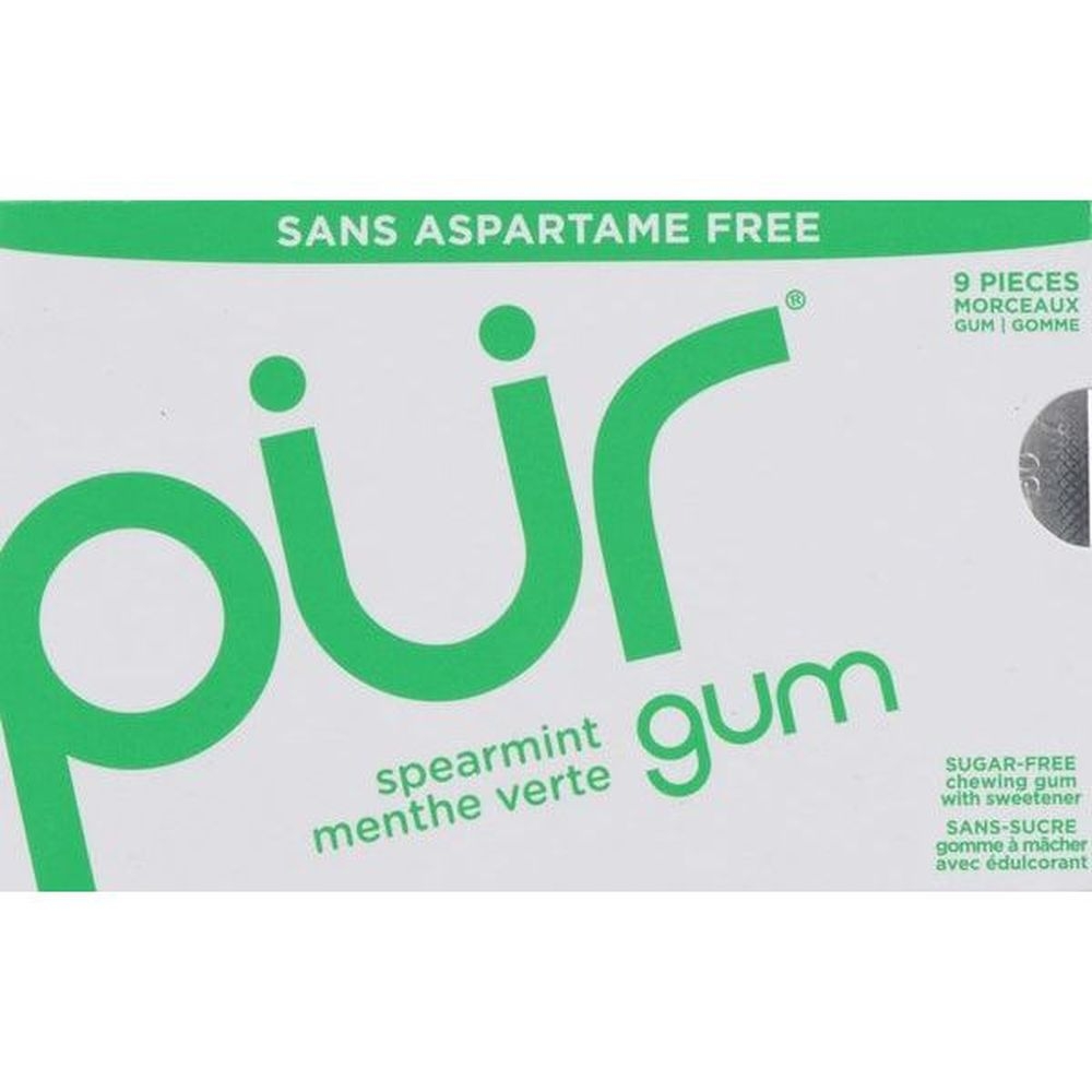 Spearmint Chewing Gum