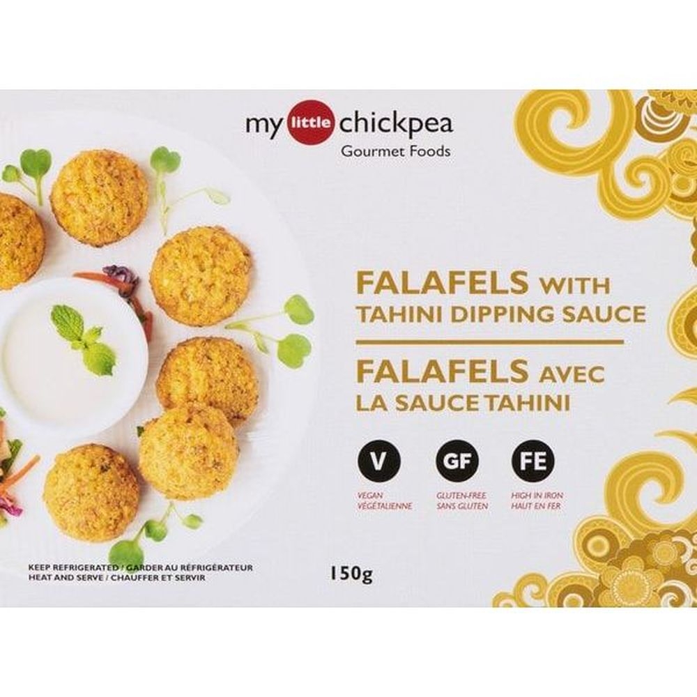 Falafels With Tahini Dipping Sauce