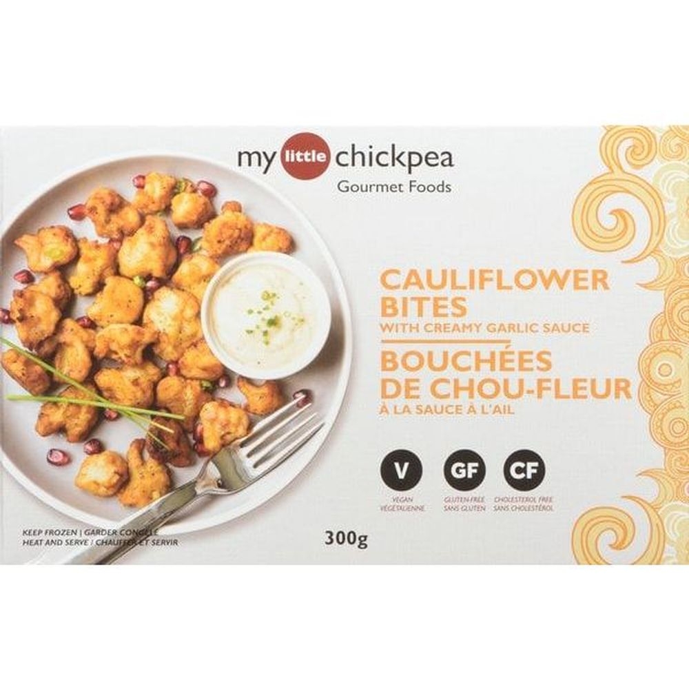 Cauliflower Bites with Creamy Garlic Sauce