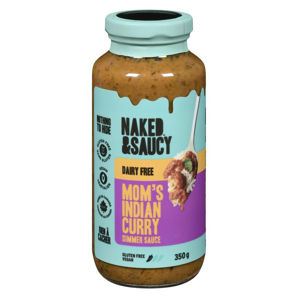 Naked And Saucy Mild Vindaloo Simmer Sauce, 350 G -- 12 Per Case
