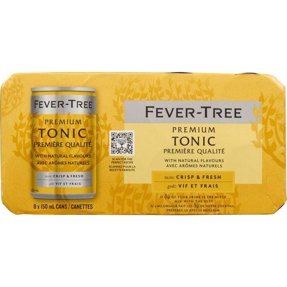 Fever-tree Premium Tonic Water, 150 Ml, 8 Count -- 3 Per Case