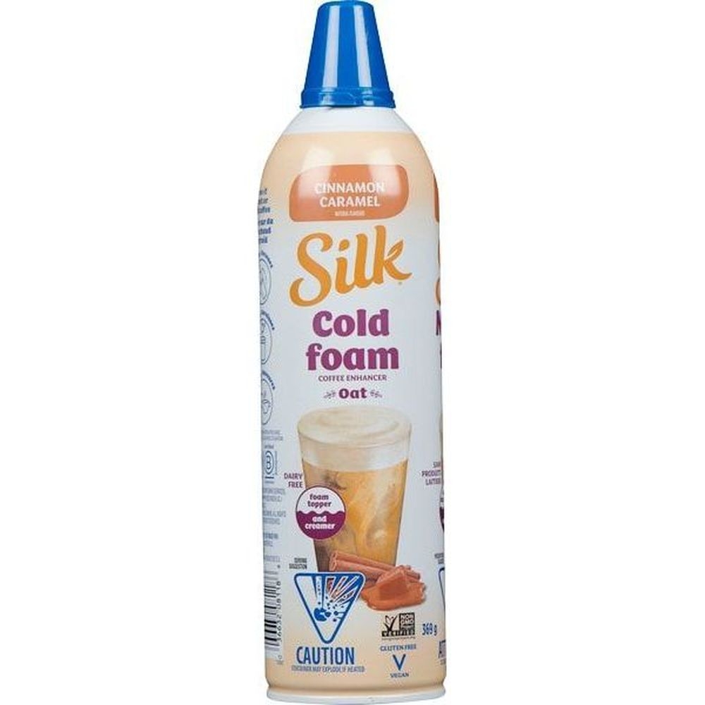 White Cinnamon Caramel Cold Foam Oat Based Coffee Enhancer