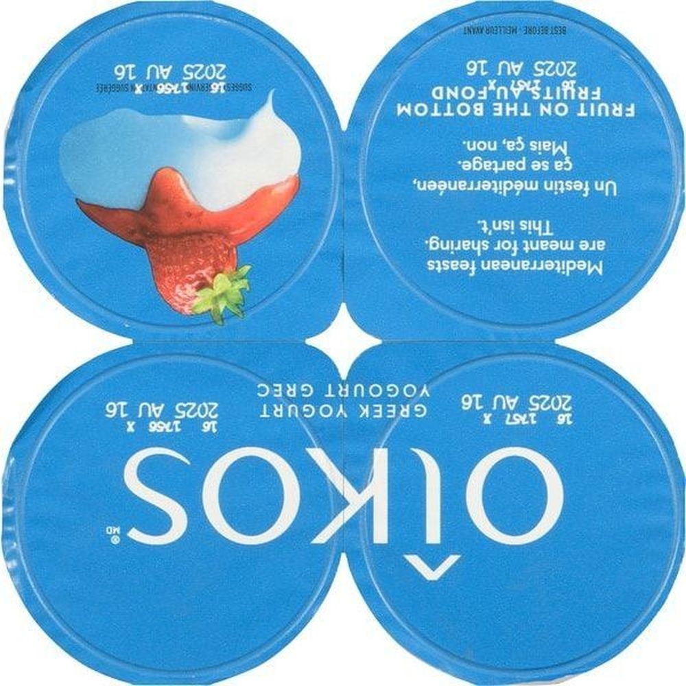 2 Percent Milk Fat Strawberry Greek Yogurt