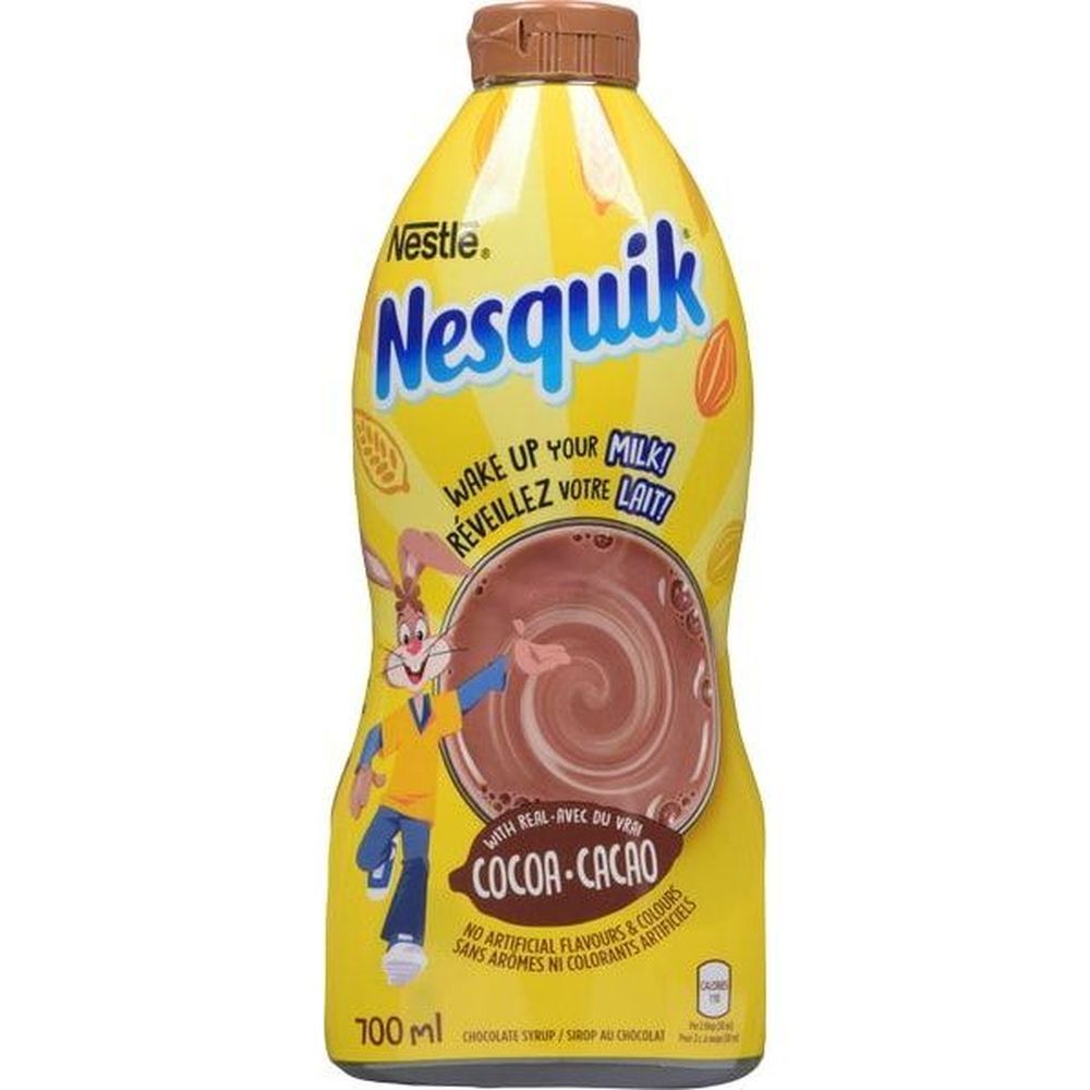 Nesquik Hot Chocolate Syrup, 700 Ml -- 12 Per Case