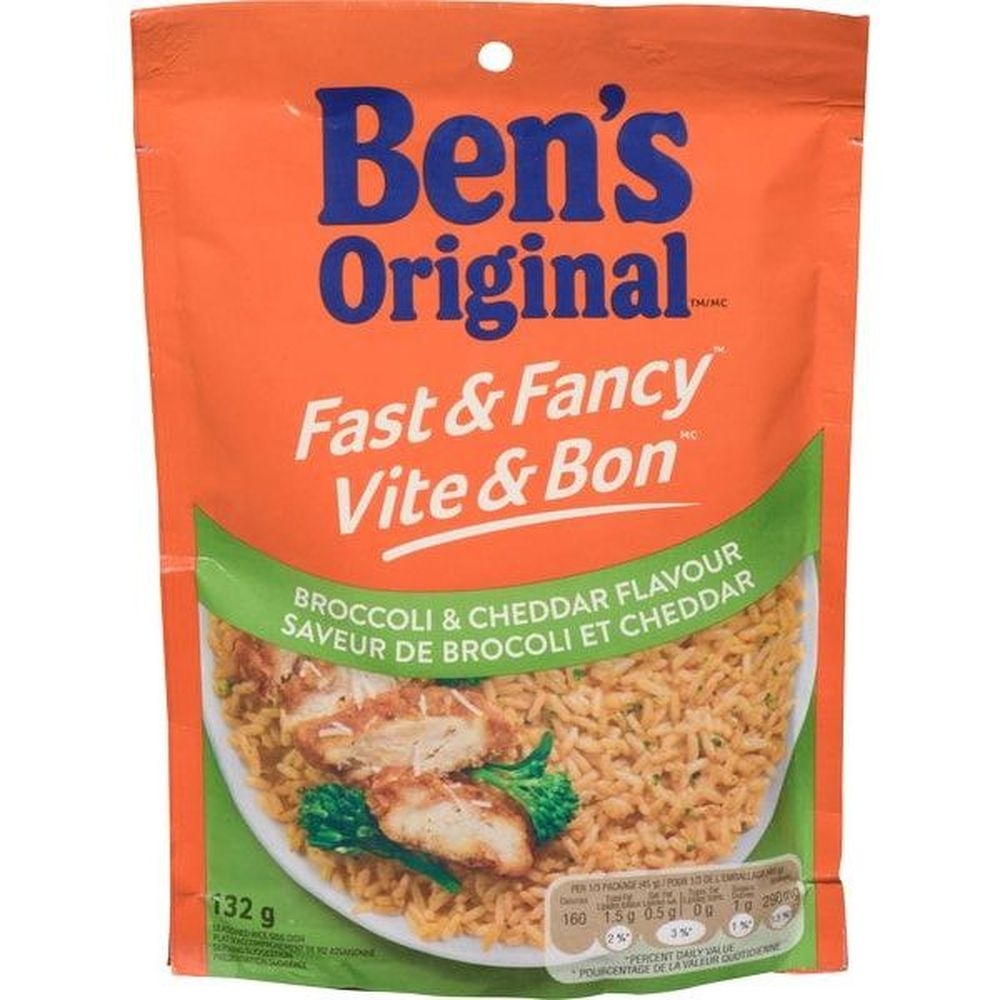 Broccoli Cheddar Flavoured Rice