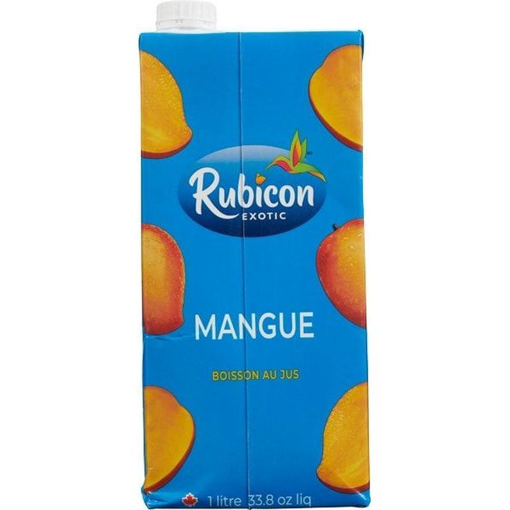 Rubicon Mango Exotic Juice Drink, 1 L -- 12 Per Case