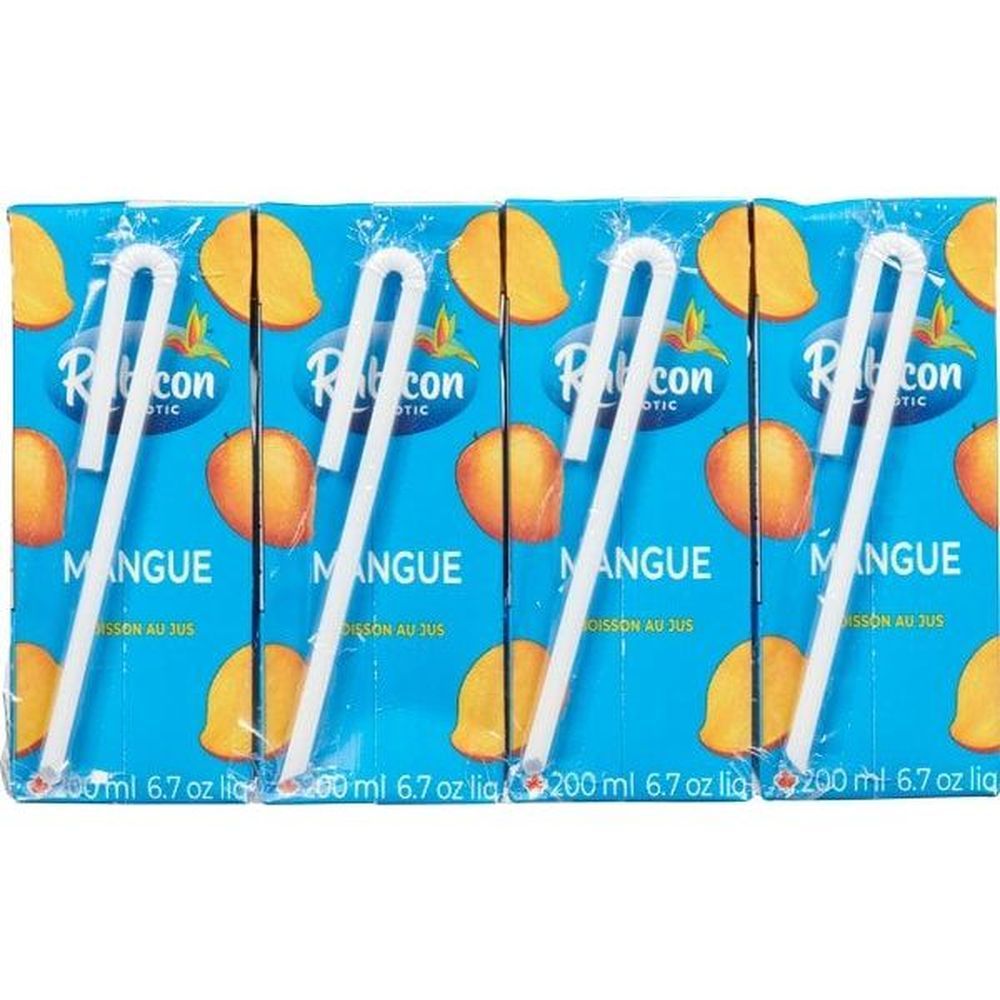 Rubicon Mango Exotic Juice Drink, 200 Ml -- 8 Per Case