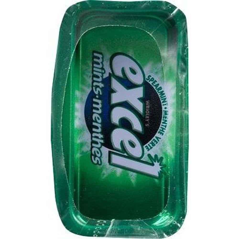 Excel Spearmint Mint, 34 G -- 12 Per Case