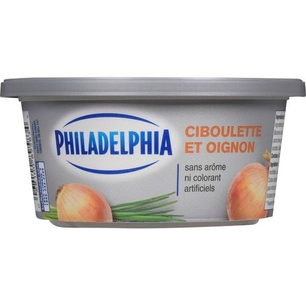Philadelphia Chive And Onion Cream Cheese, 227 G -- 12 Per Case