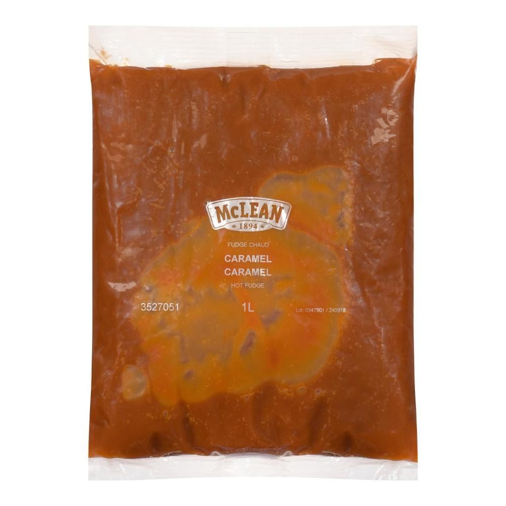 Mclean Hot Caramel Fudge Sundae Filling, 1 L - 5 Per Case