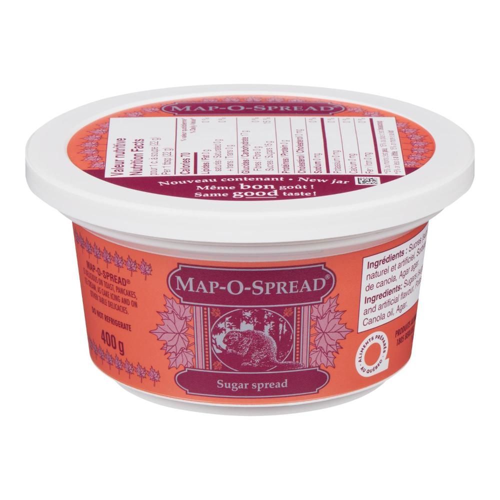Map-o-spread Butter Sugar Spread, 400 G - 24 Per Case