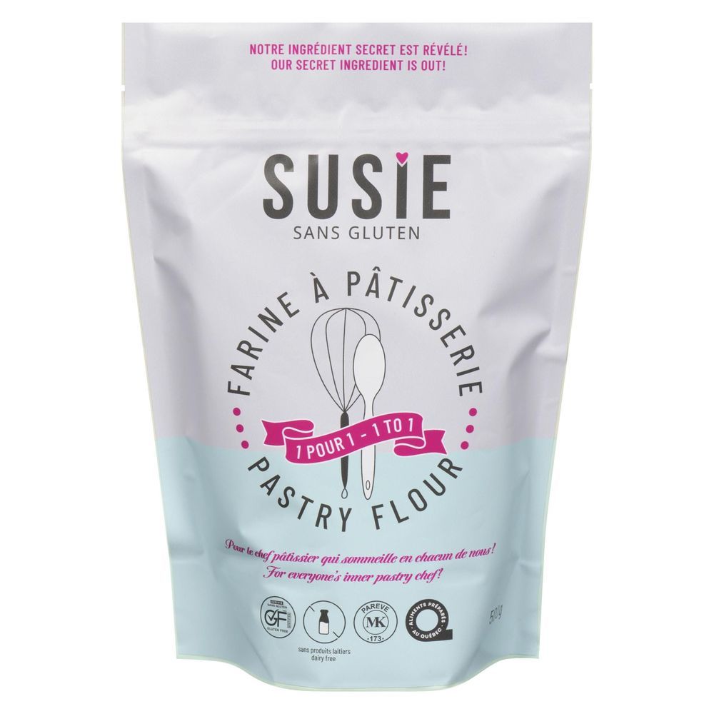 Susie Gluten Free Pastry Flour, 500 G -- 6 Per Case