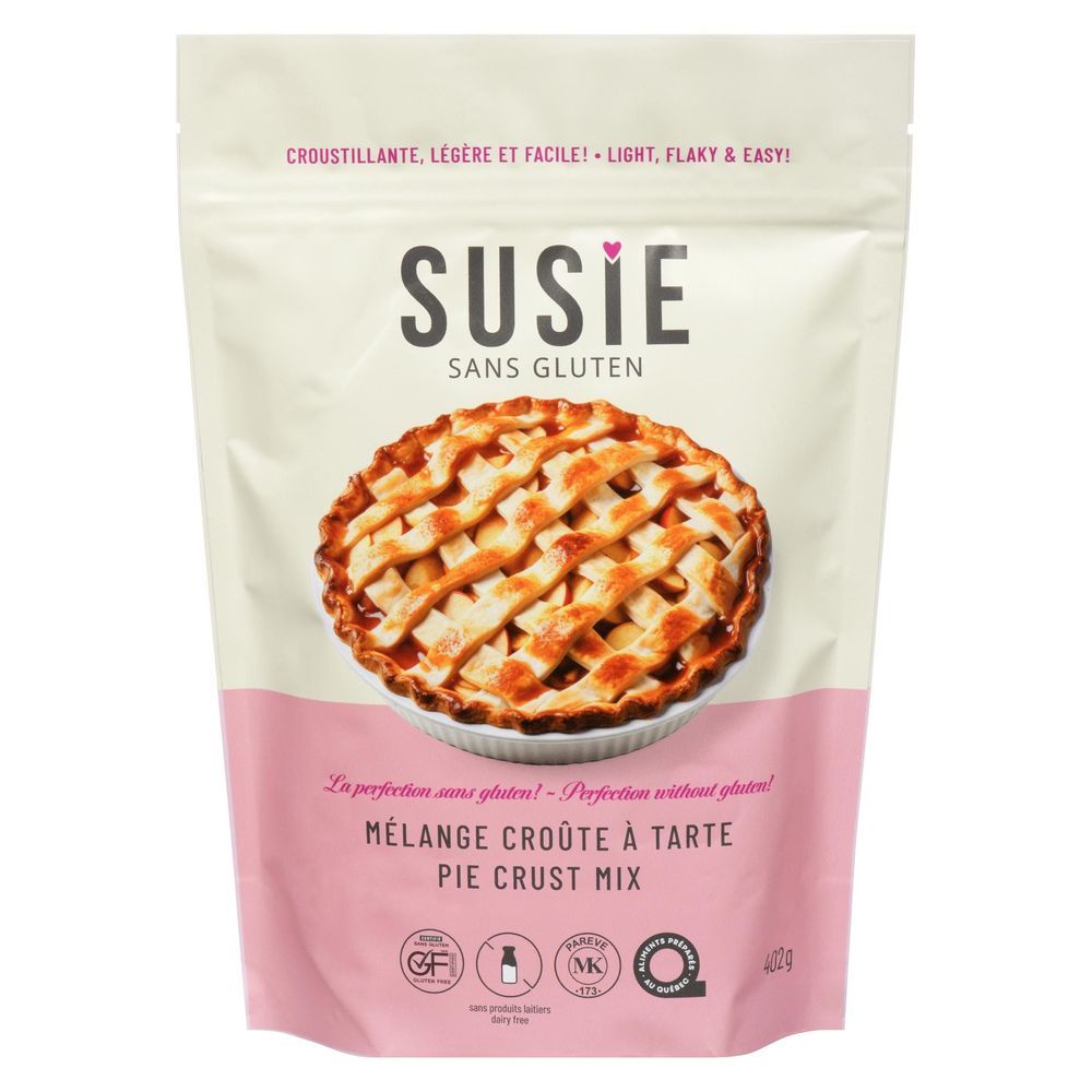 Susie Gluten Free Pie Crust Mix, 402 G -- 6 Per Case