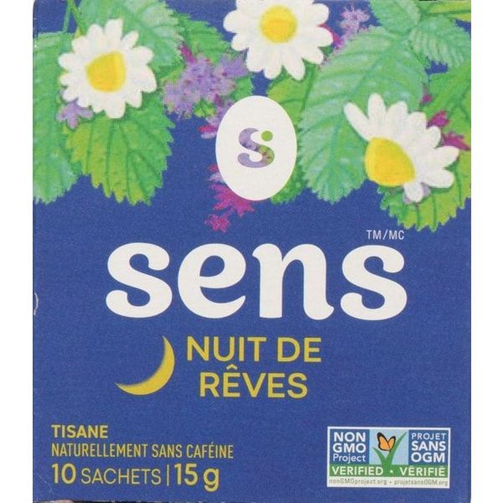 Ssense Night Of Dreams Herbal Tea, 10 Tea Bags -- 12 Per Case