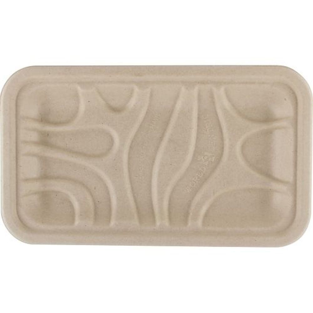 Molded Fiber Compostable Meat and Produce Tray