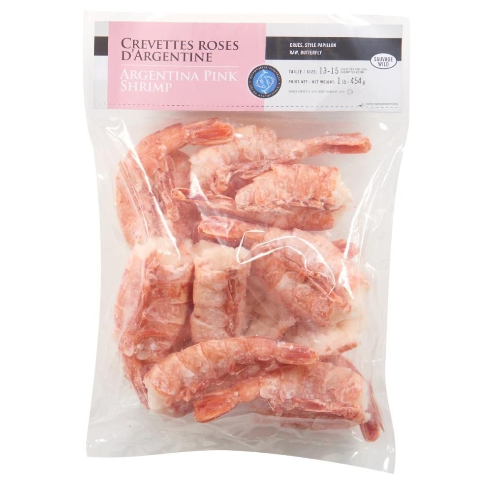 13-15 Butterfly Argentina Pink Shrimp