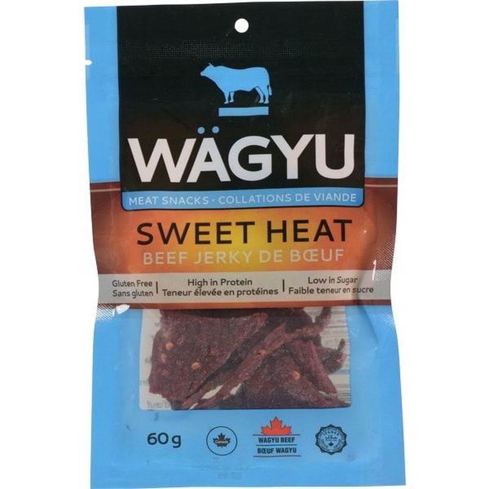Riz Brands Sweet Heat Wagyu Beef Jerky, 60 G -- 12 Per Case