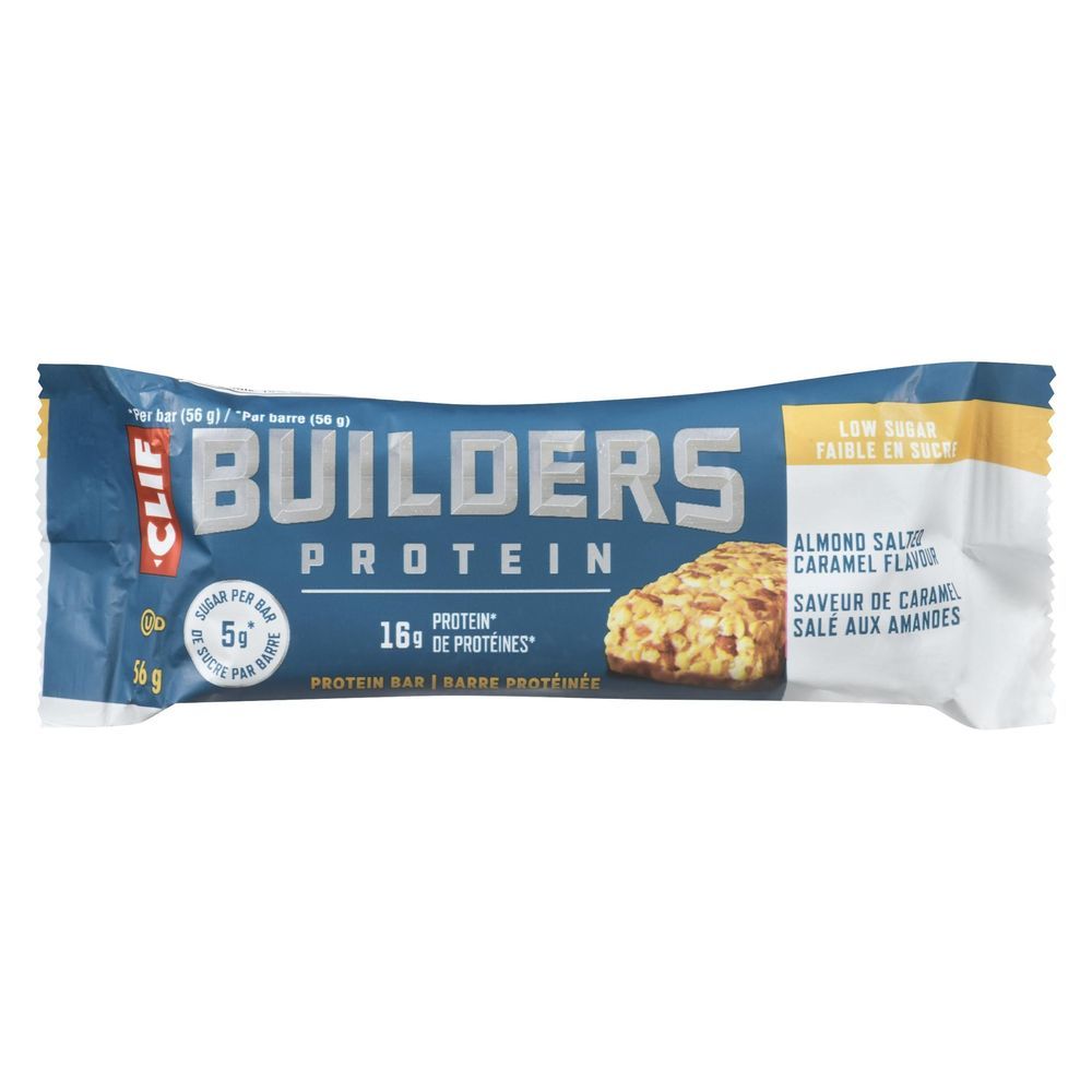 Builders Low Sugar Almond Salted Caramel Protein Bar, 56 G
