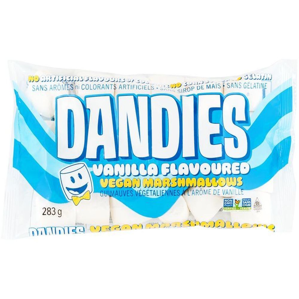 Dandies Vegan Vanilla Flavoured Marshmallows, 283 G