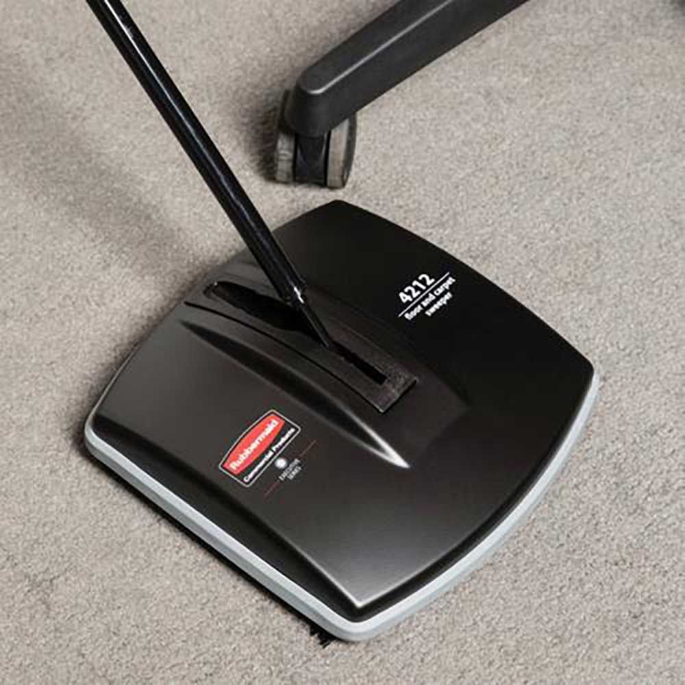Rubbermaid Commercial Black Executive Series Mechanical Sweeper, 6.5 In