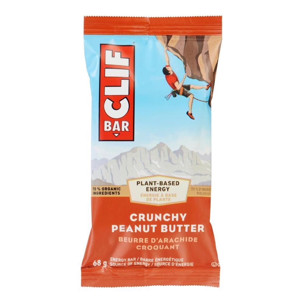 Clif Crunchy Peanut Butter Bar, 68 G -- 192 Per Case
